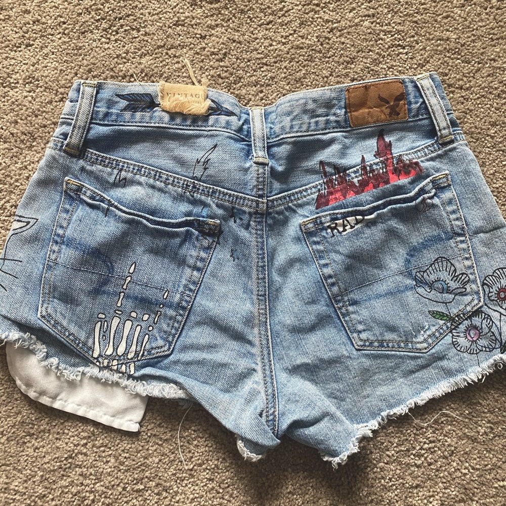 American Eagle jean shorts